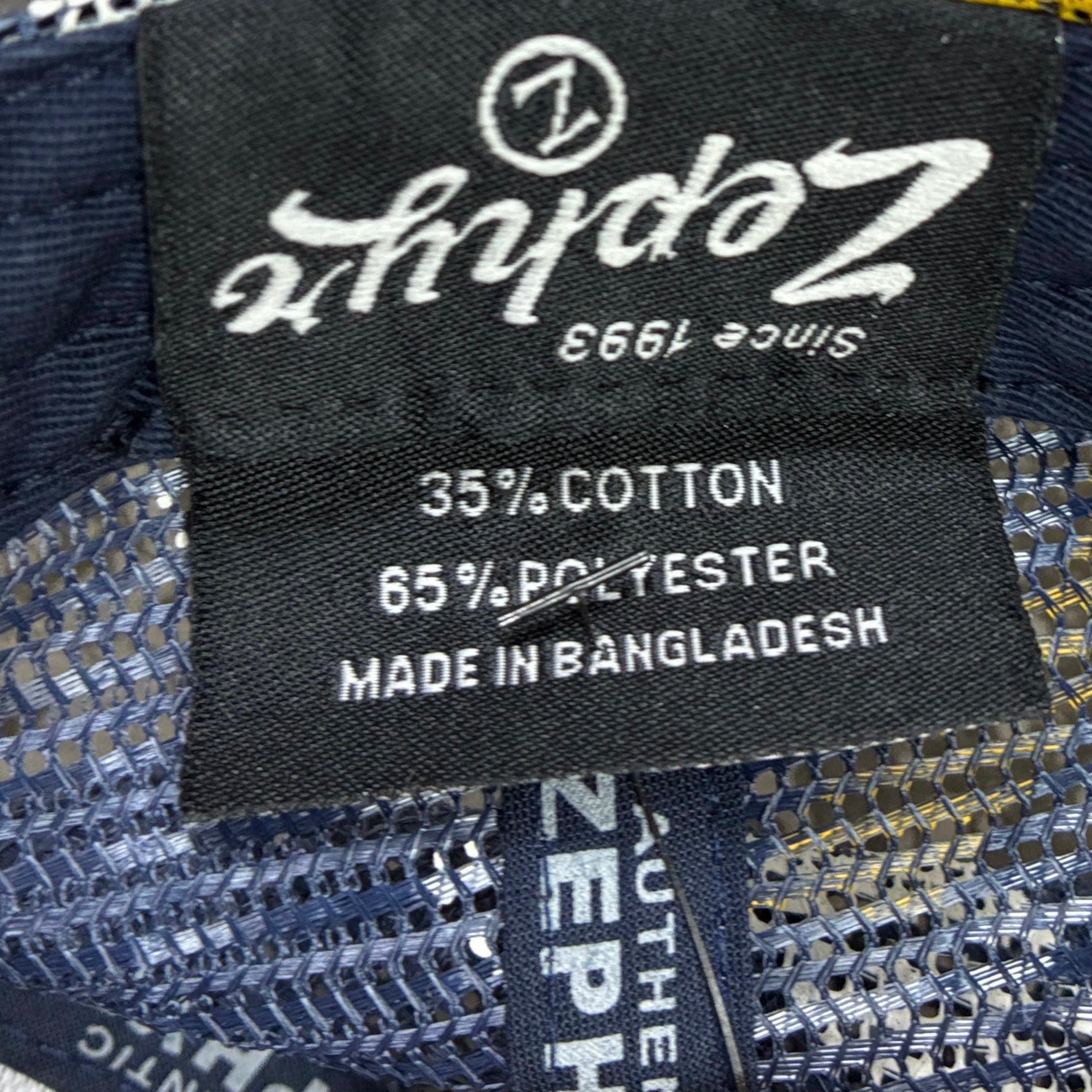 Zephyr Vintage Florida Panthers Cap Dunkelblau One Size - Vinverse