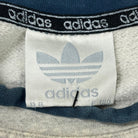 Adidas Vintage Sweater Grau Blau M - Vinverse