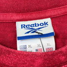 Reebok Vintage T-Shirt Bleach Rot XL - Vinverse