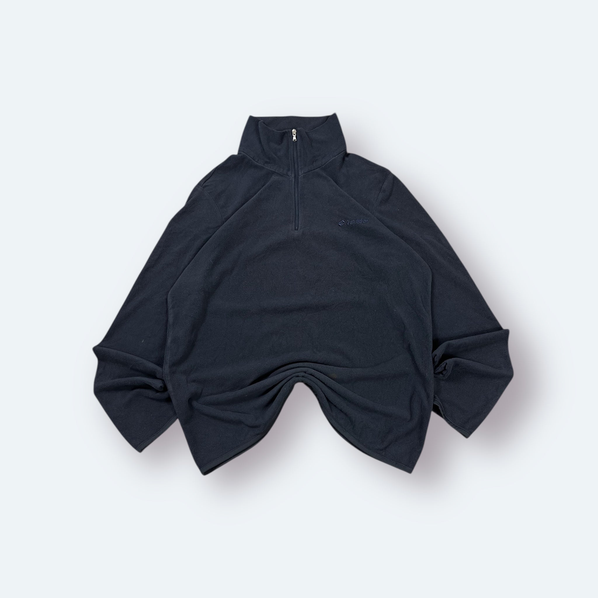 Lotto Vintage Fleece Half Zip Schwarz L - Vinverse