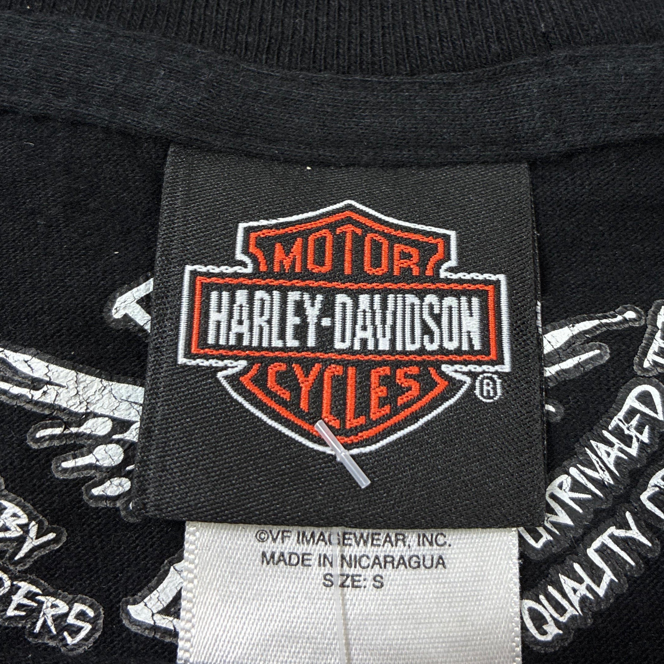 Harley-Davidson Vintage T-Shirt Bonn Germany Schwarz S - Vinverse