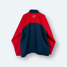 Nike 2000s Trainingsjacke Blau Rot L - Vinverse