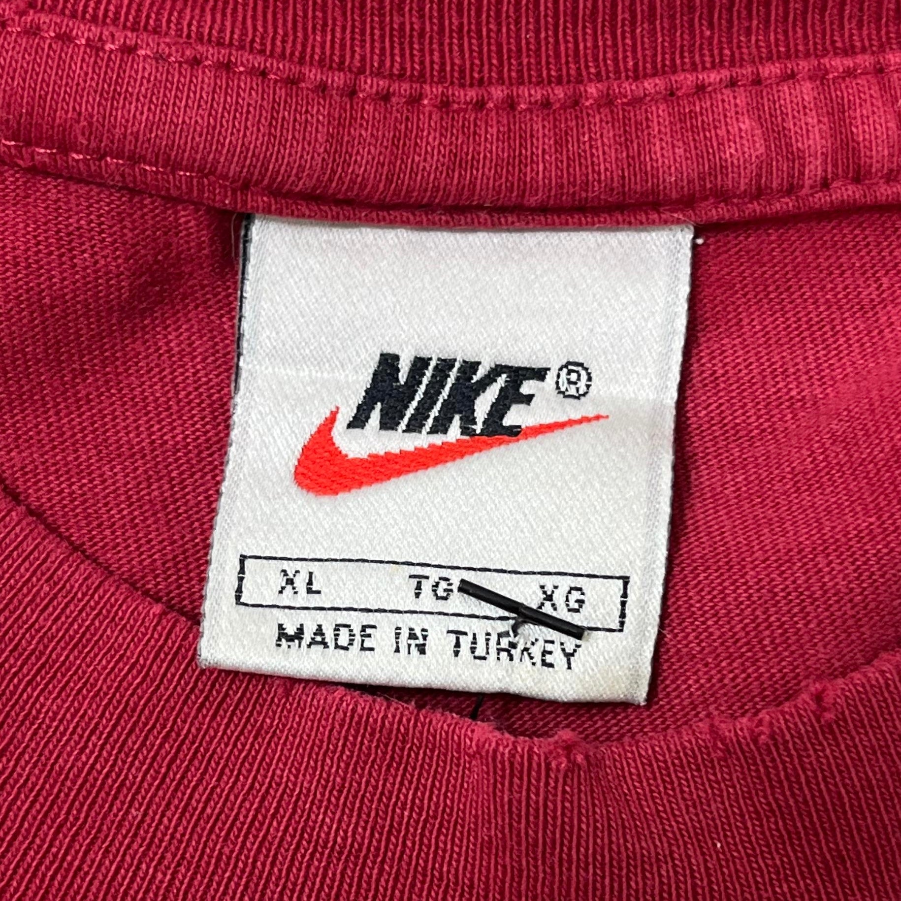 Nike Vintage Shirt 90s Rot XL (Louis) - Vinverse