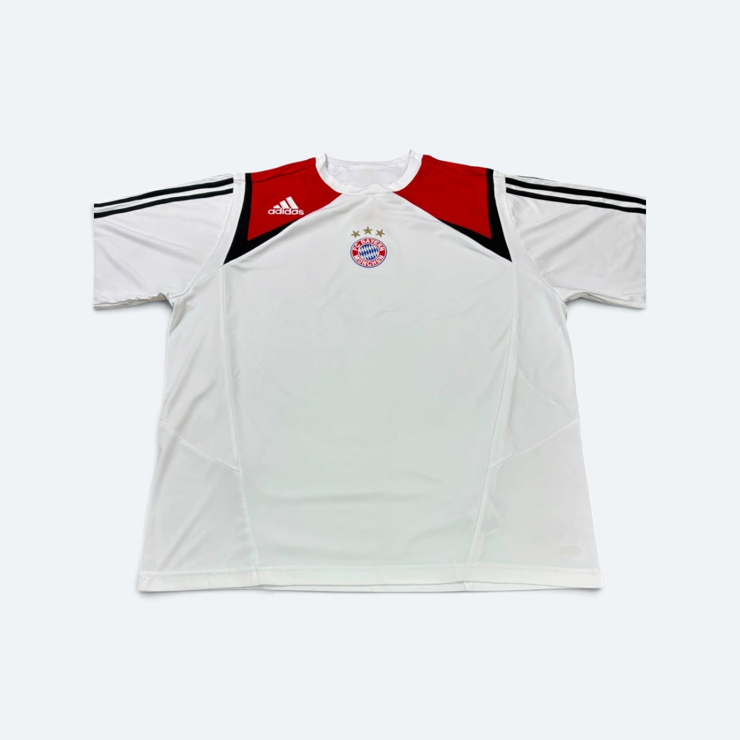 Adidas Vintage Trikot FC Bayern München Weiß XL - Vinverse