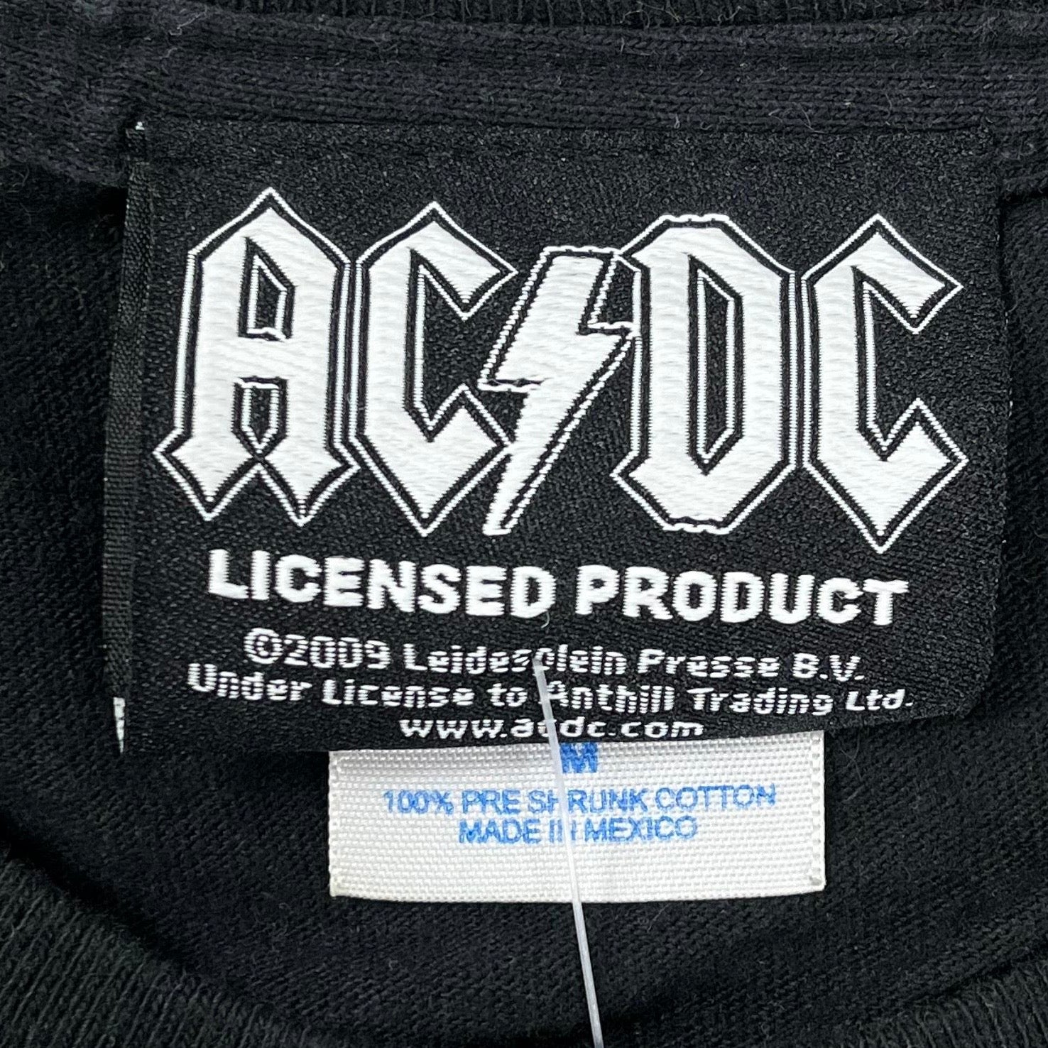 AC DC Vintage T-Shirt Schwarz M - Vinverse