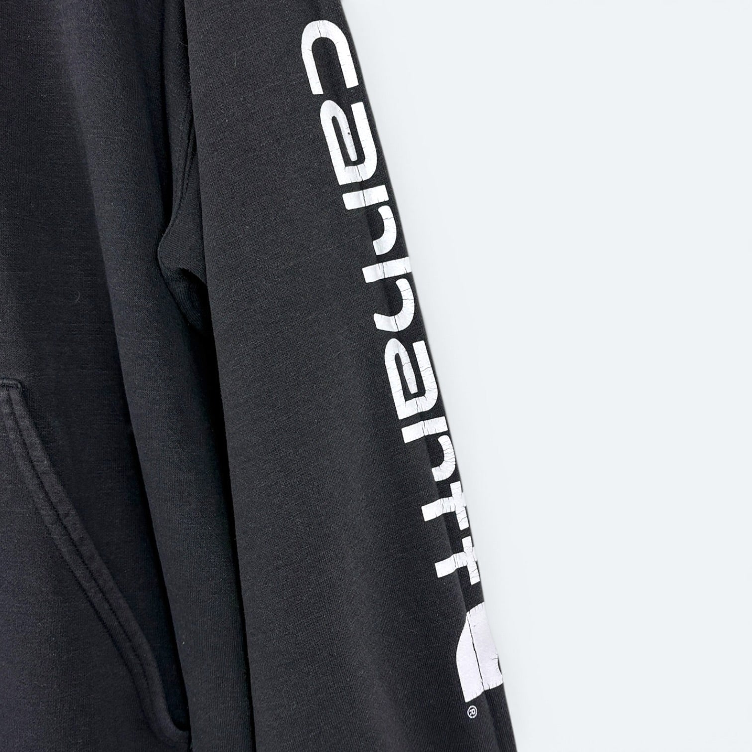 Carhartt Vintage Hoodie Grau XL (ZUSTAND??) - Vinverse