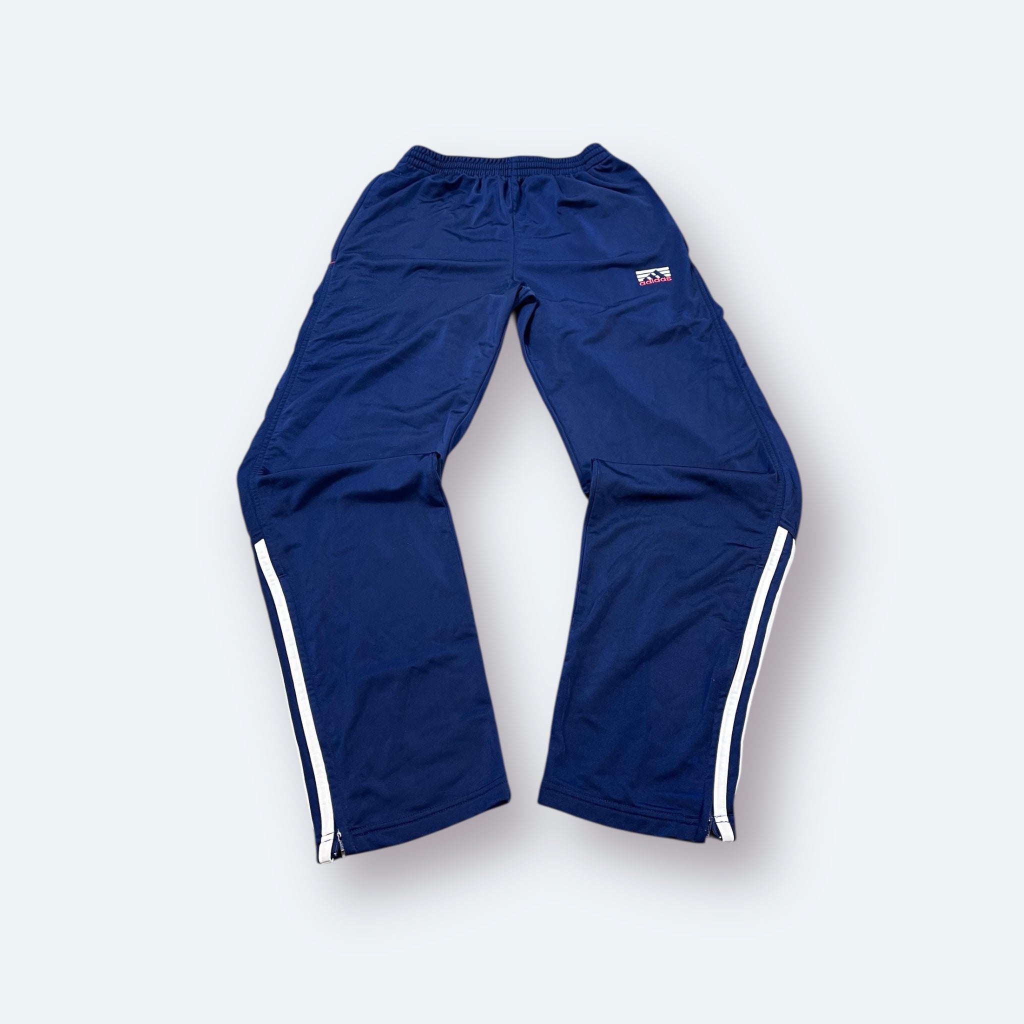 Adidas Vintage Trackpants Blau XL Fit S - Vinverse