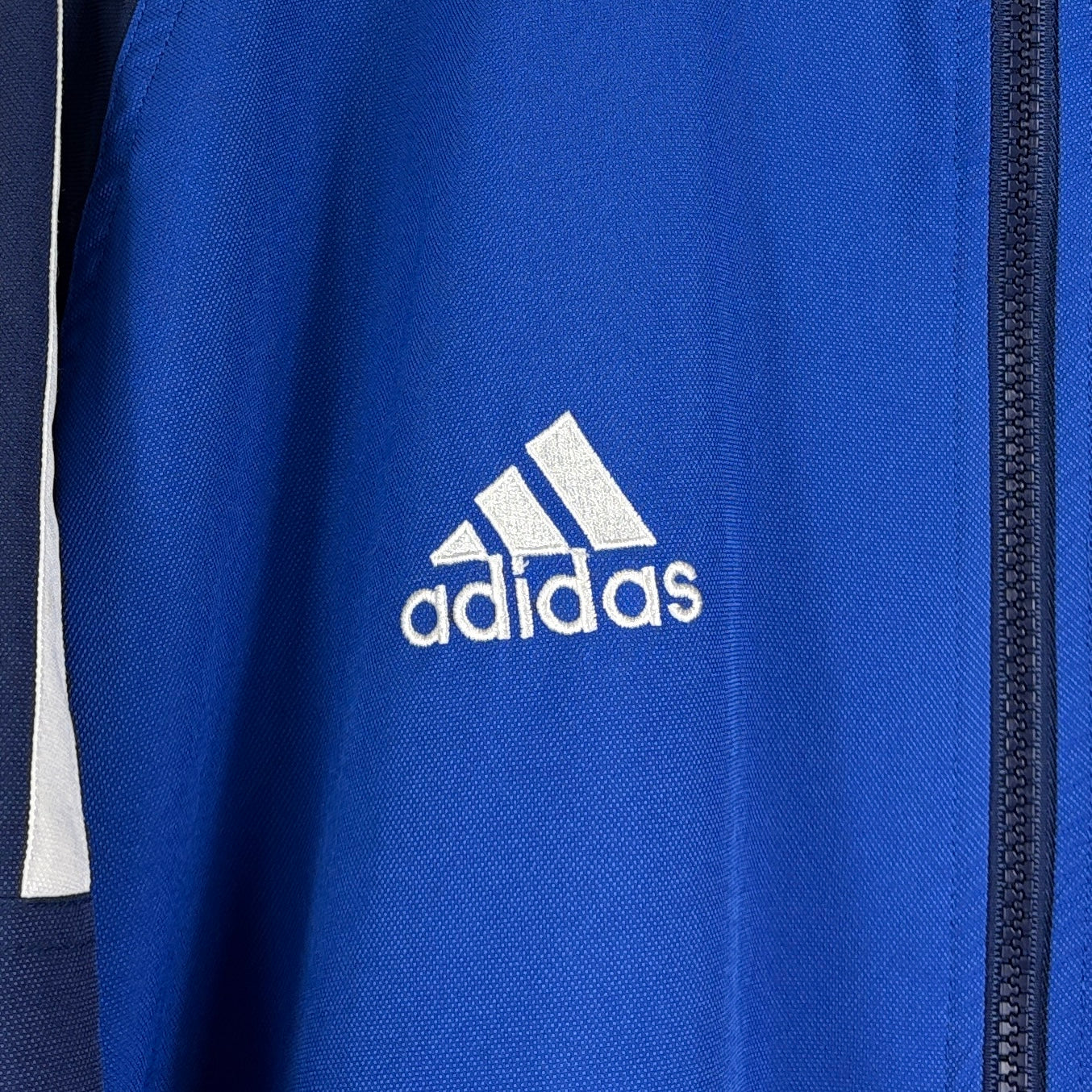 Adidas Vintage Trainingsjacke Blau XL - Vinverse