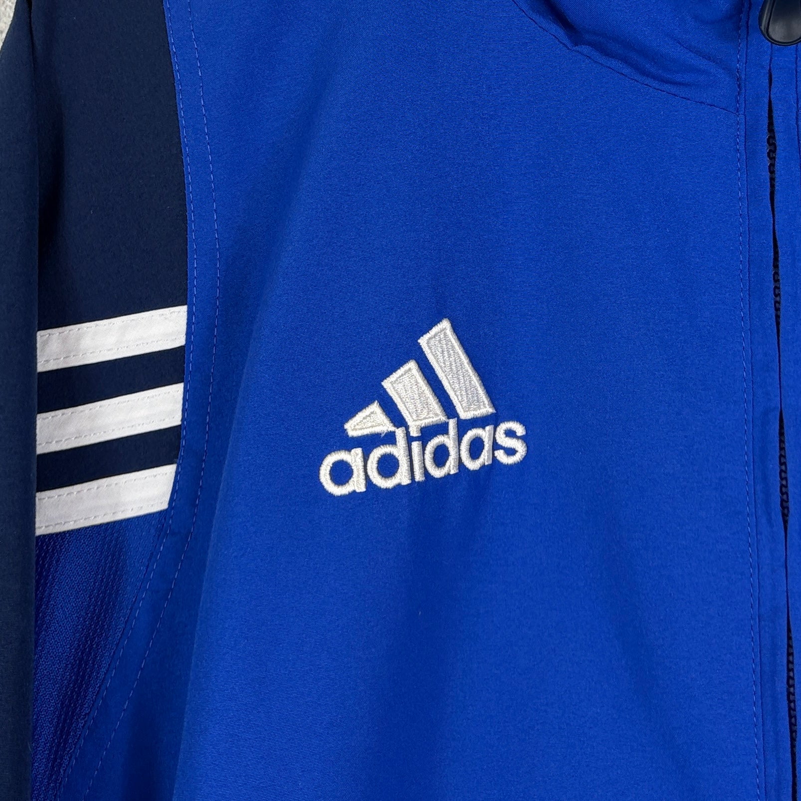 adidas Vintage Trainingsjacke Blau L - Vinverse