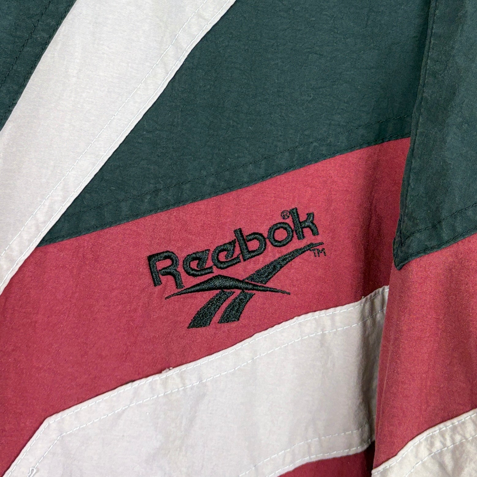 Reebok Vintage Trainingsjacke Rot XXL (FLECK?) - Vinverse