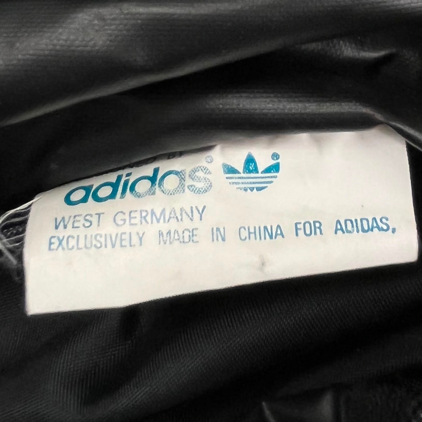 Adidas Vintage Trainingstasche 80s Schwarz Türkis - Vinverse