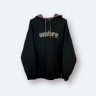 Umbro Big Logo Hoodie Schwarz M - Vinverse