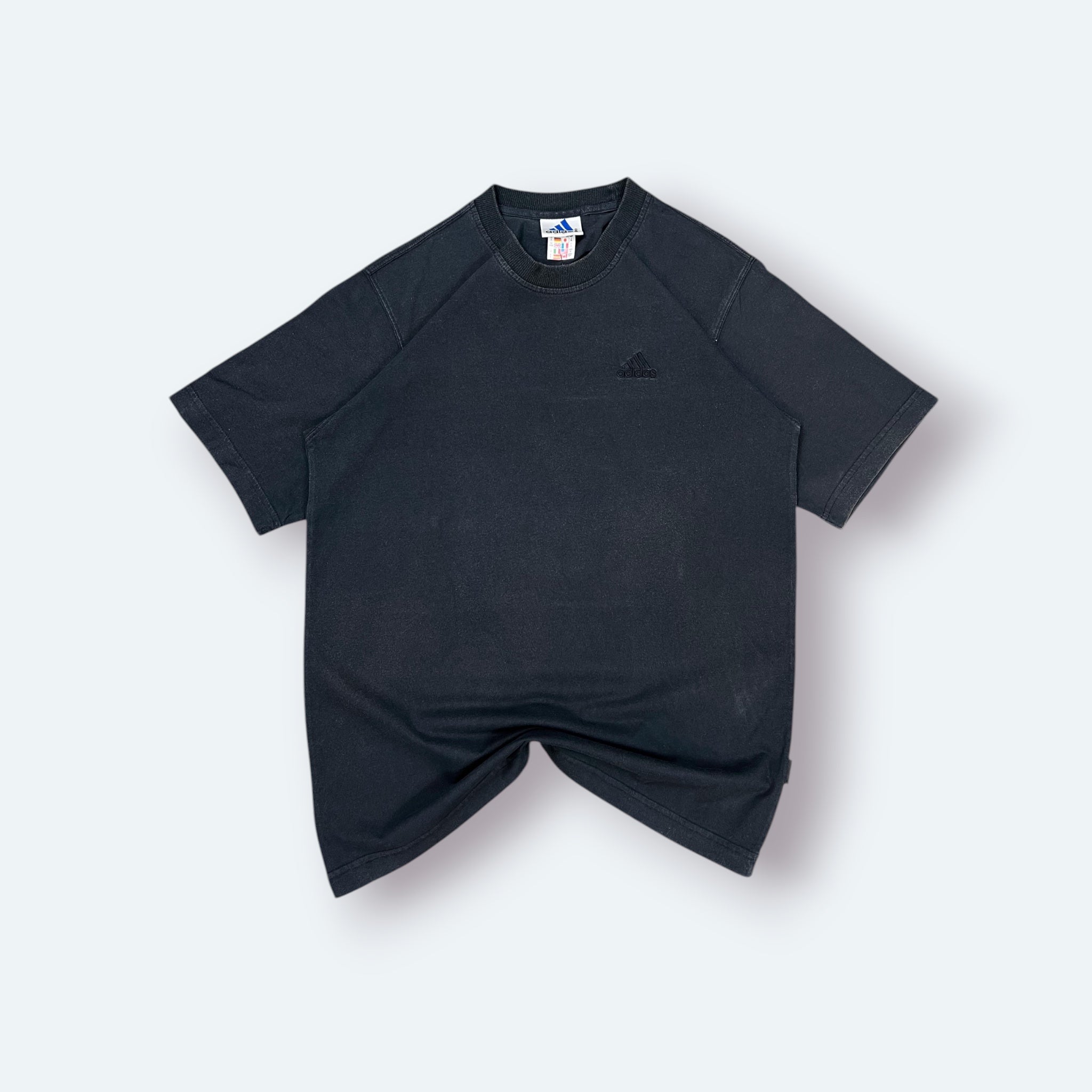 Adidas Vintage T-Shirt Schwarz S - Vinverse