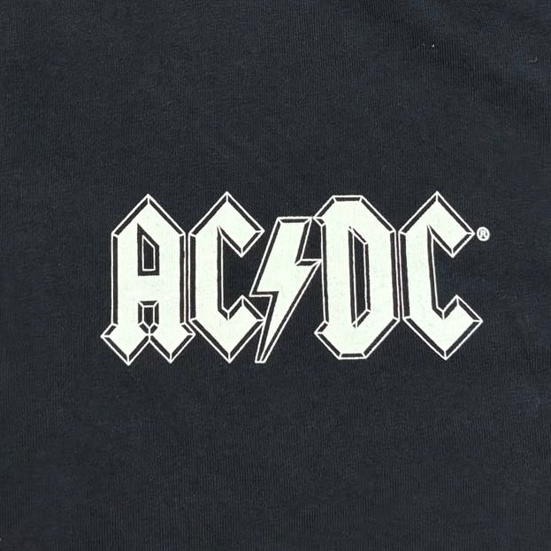 ACDC Vintage T-Shirt Backprint Schwarz M - Vinverse