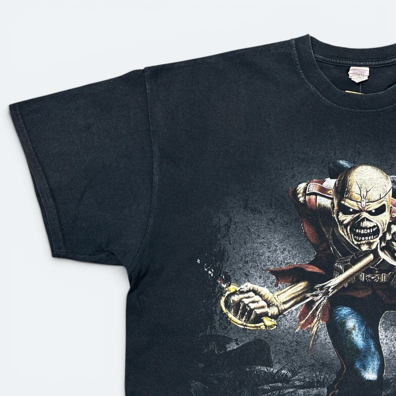 Gildan Vintage Shirt Iron Maiden Schwarz XXL - Vinverse