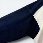 Adidas One World Vintage Half Zip 90s Grau Marineblau L - Vinverse