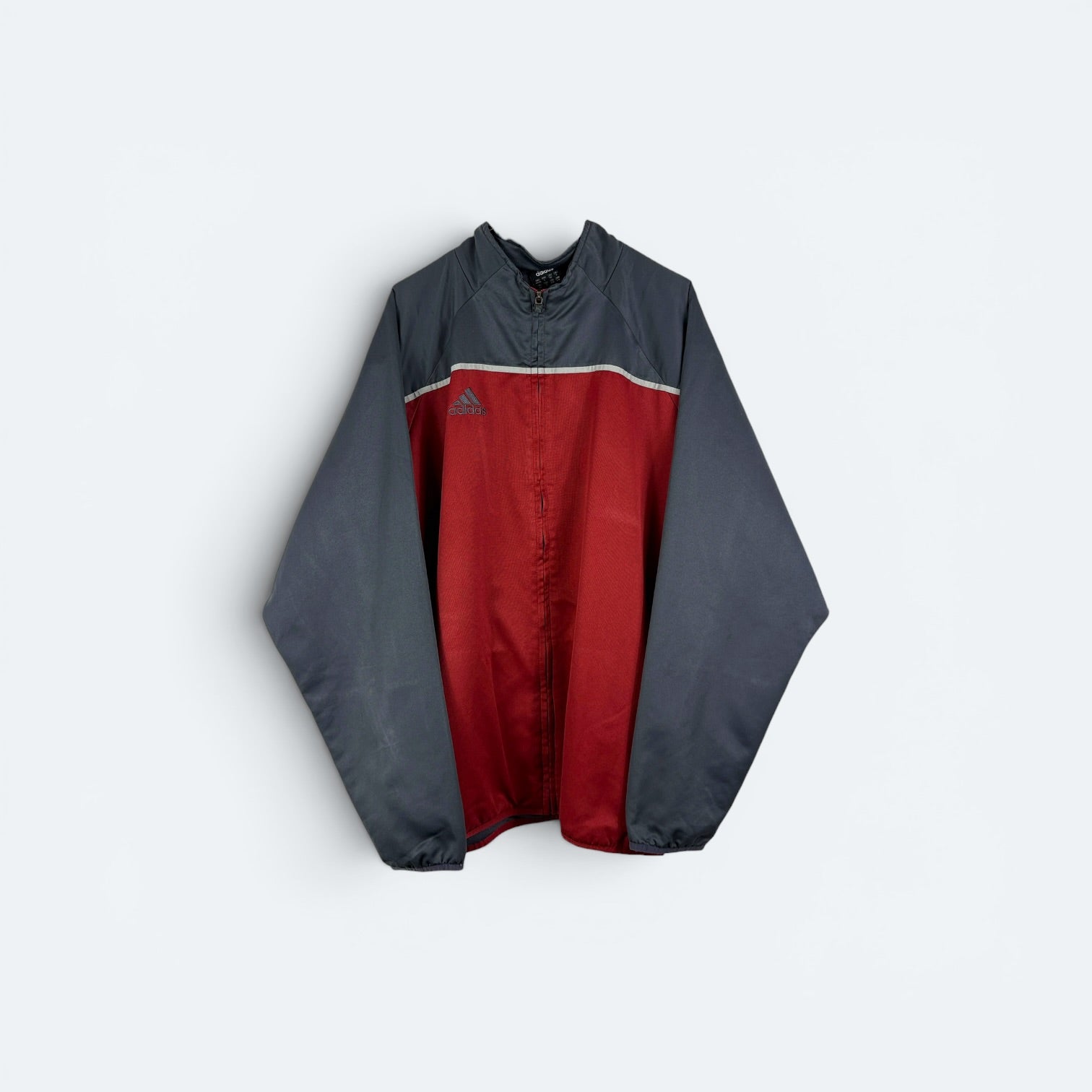 Adidas Vintage Trainingsjacke rot L - Vinverse