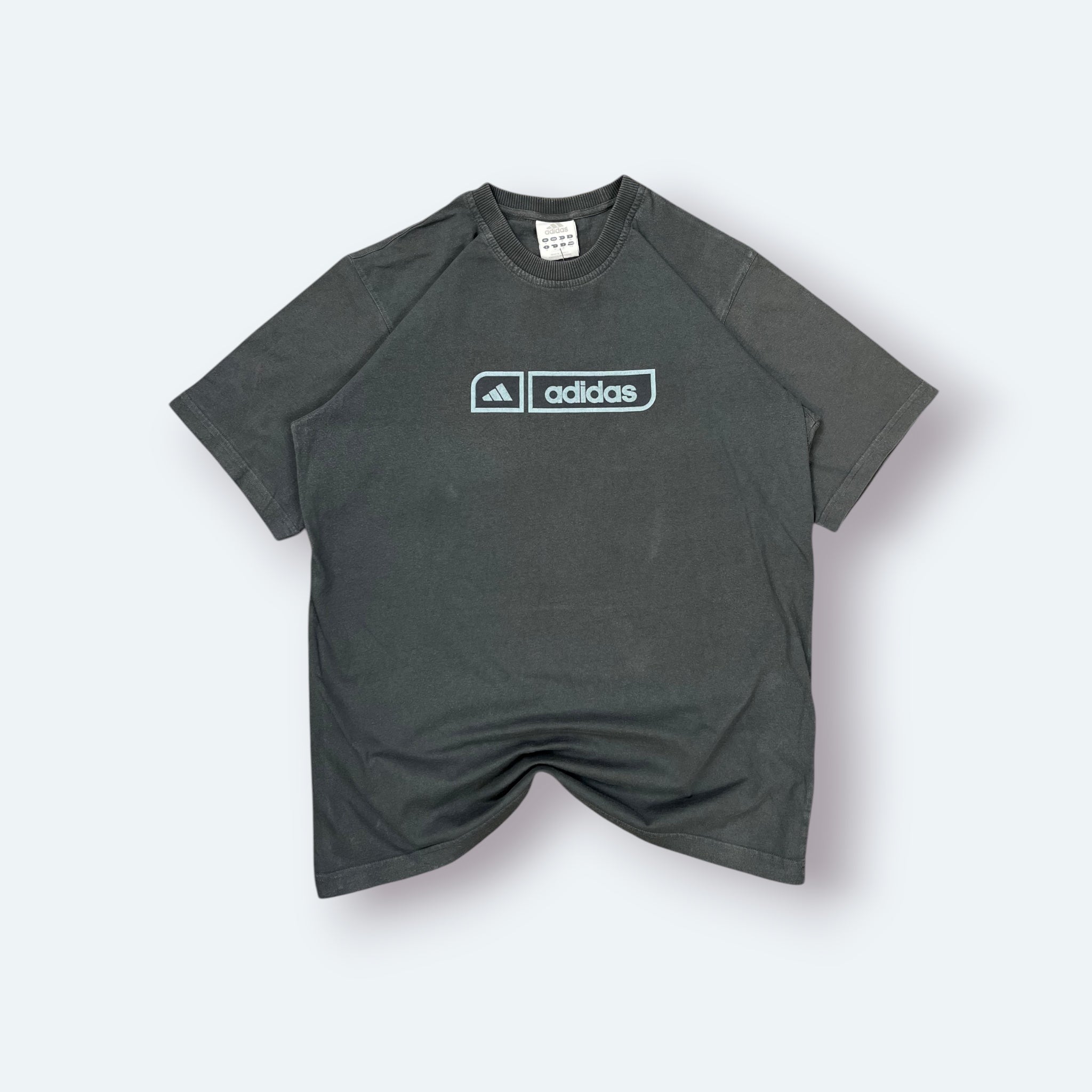 Adidas Vintage T-Shirt Grau M - Vinverse