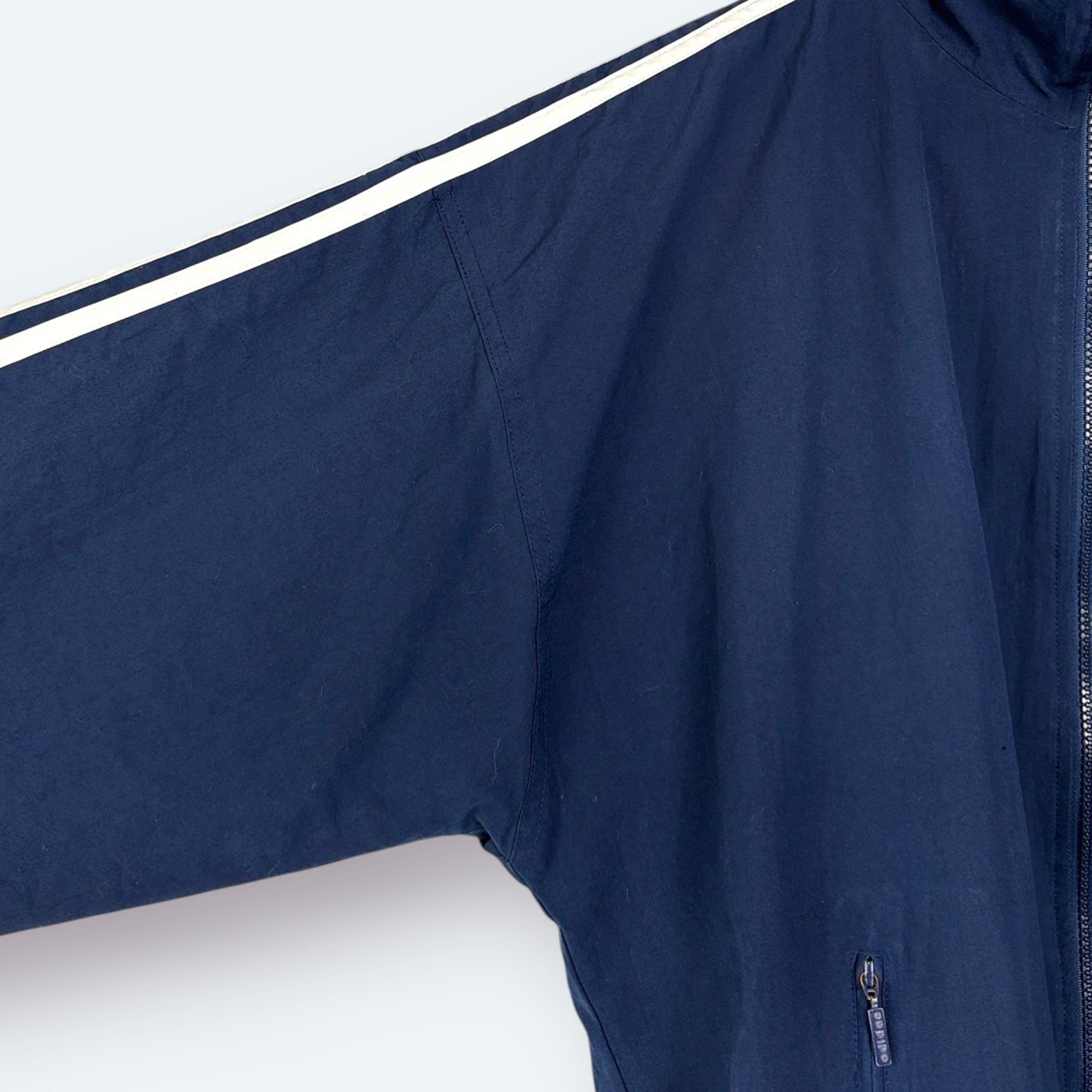 Adidas Vintage Trainingsjacke Blau L - Vinverse