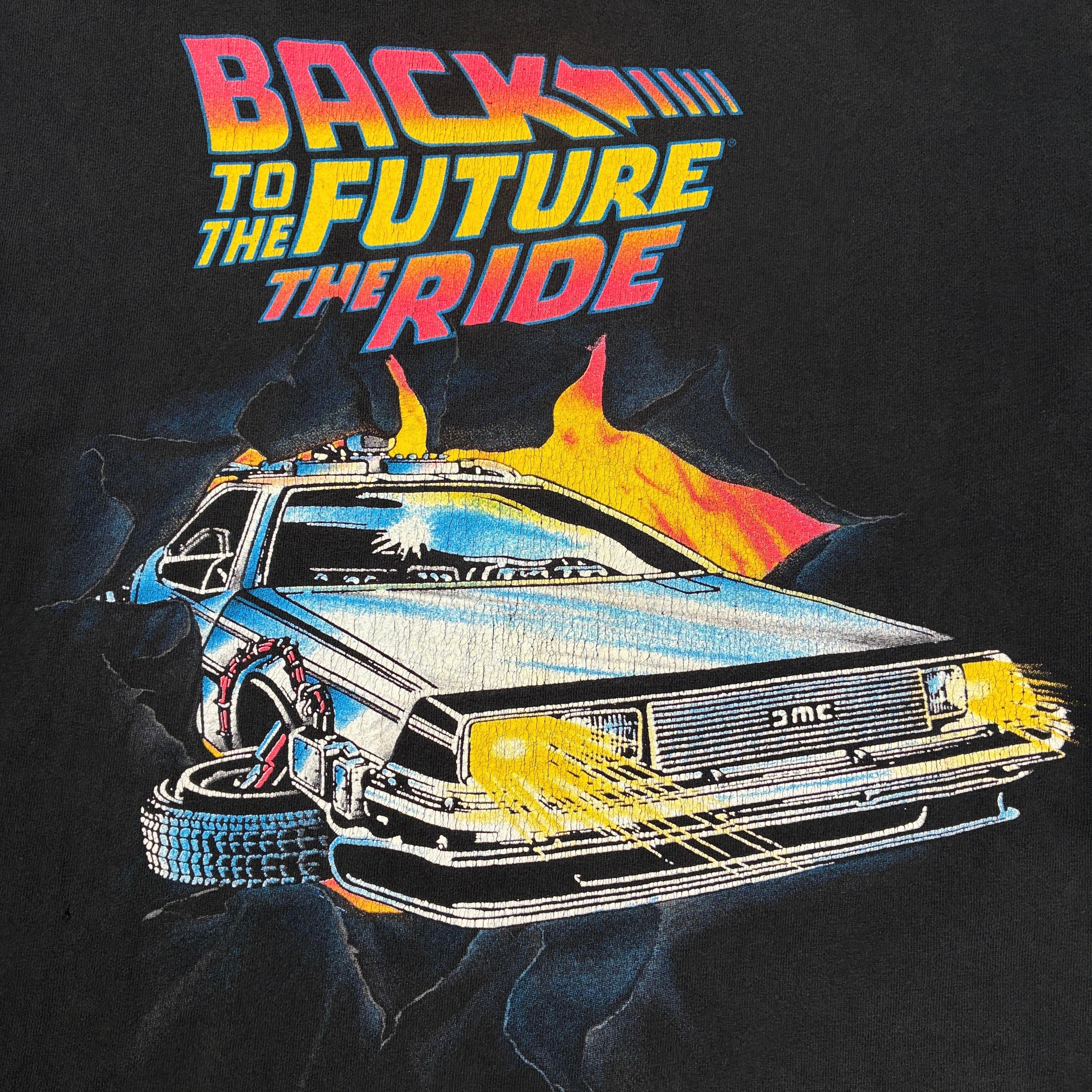 Universal Studios Vintage T-Shirt Back to the Future Schwarz S - Vinverse
