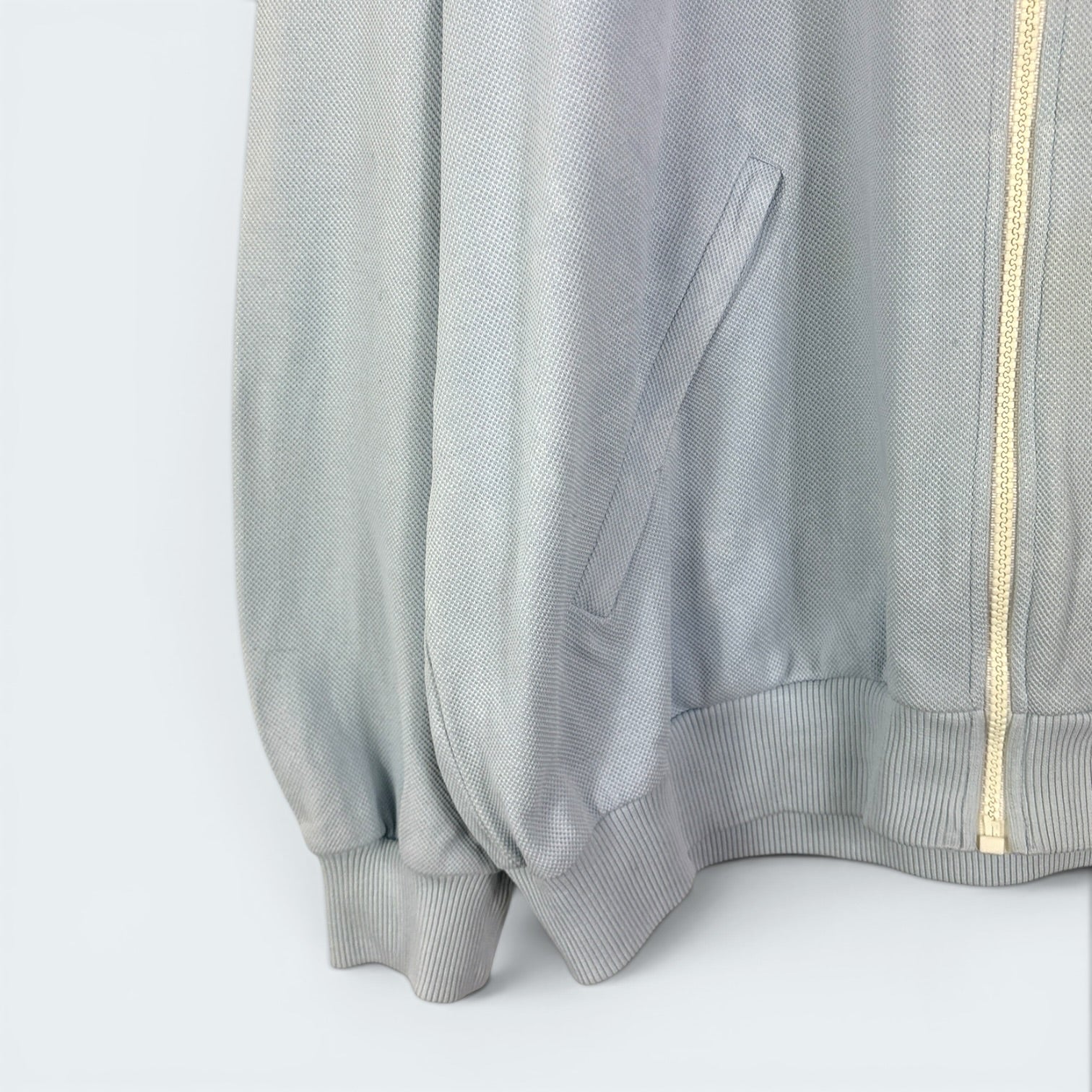 Lacoste Vintage Sweatjacke Blau M (WASCHEN) - Vinverse