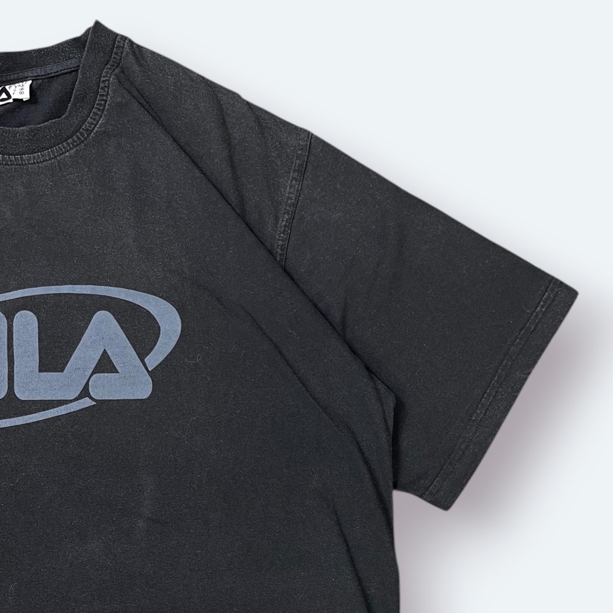 Fila Vintage T-Shirt Schwarz XXL - Vinverse