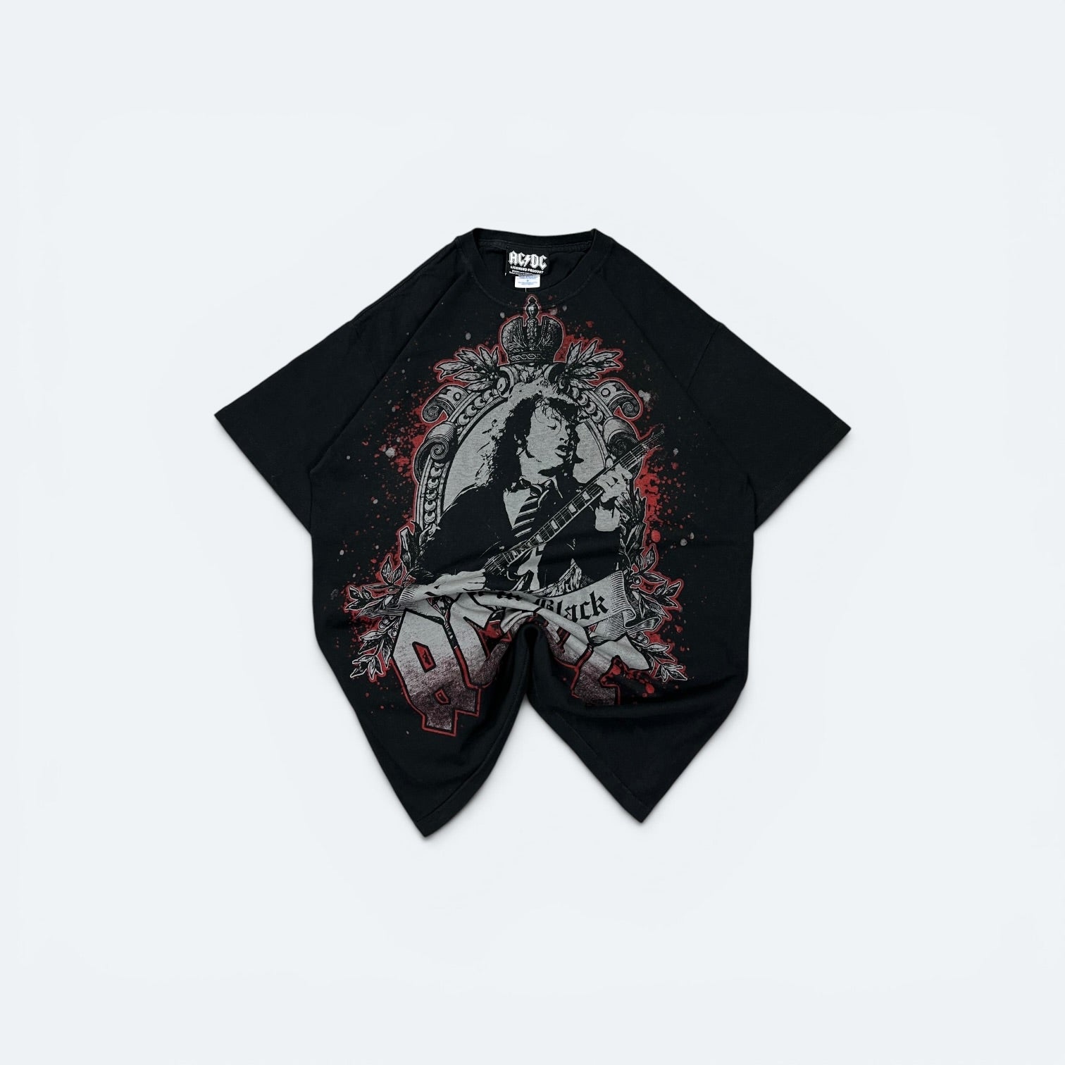 AC DC Vintage T-Shirt Schwarz M - Vinverse