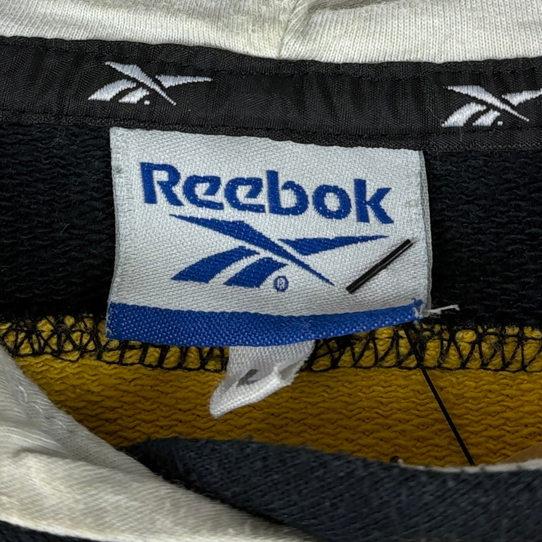 Reebok Vintage Hoodie Gelb-Schwarz L - Vinverse