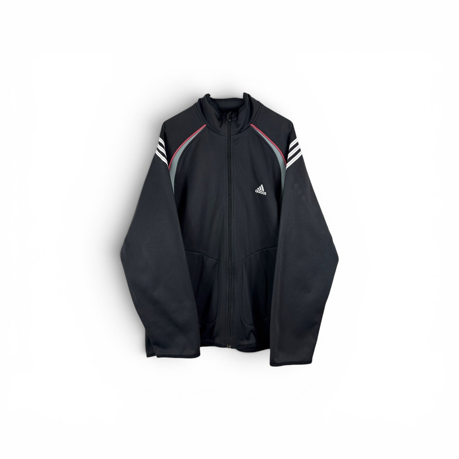 Adidas Vintage Trainingsjacke Schwarz L - Vinverse