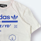 Adidas Originals Shirt Print Kaval Weiß M - Vinverse