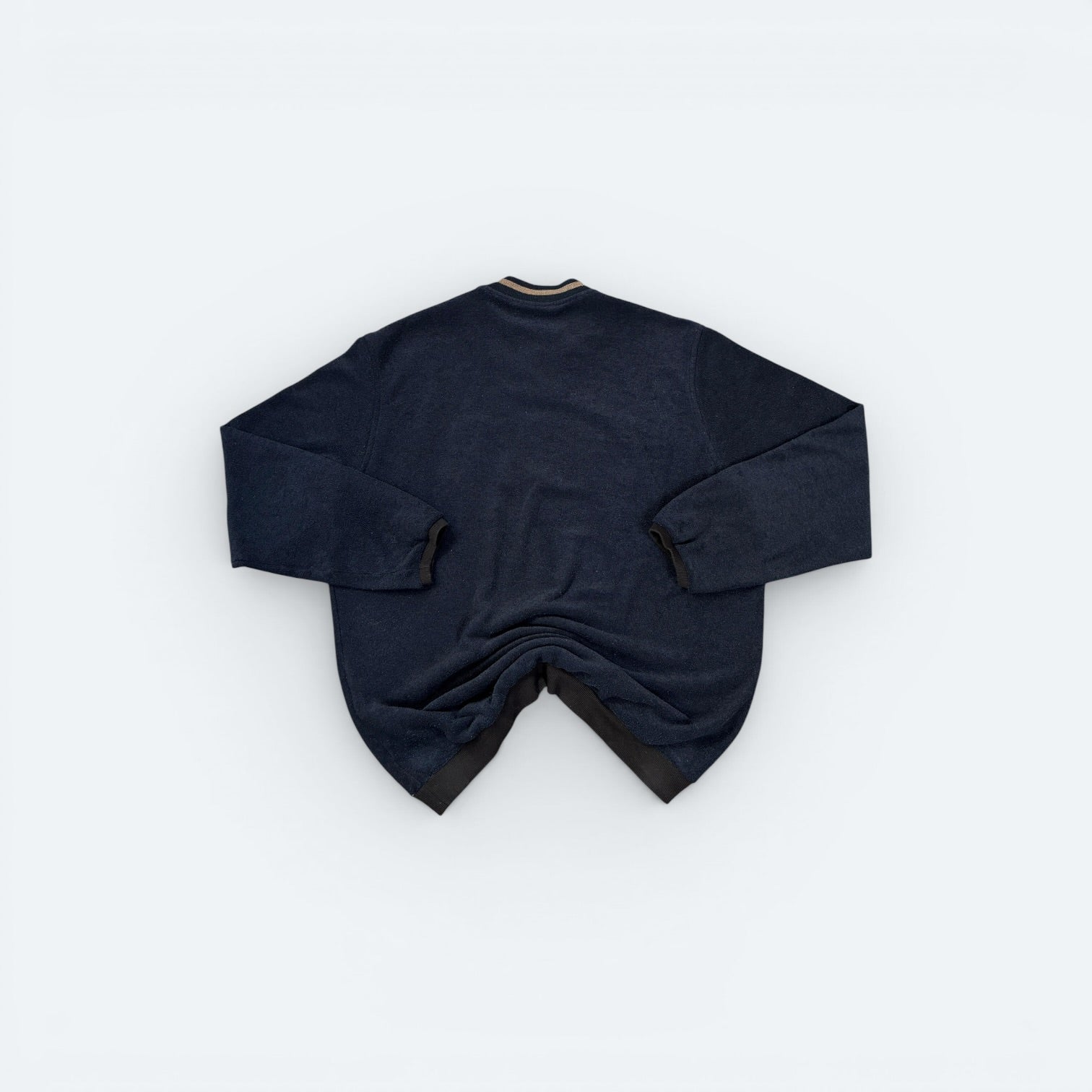 Fila Vintage Fleece Pullover Blau M - Vinverse