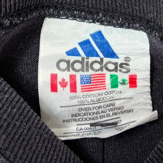 Adidas Vintage T-Shirt Logo Schwarz M - Vinverse