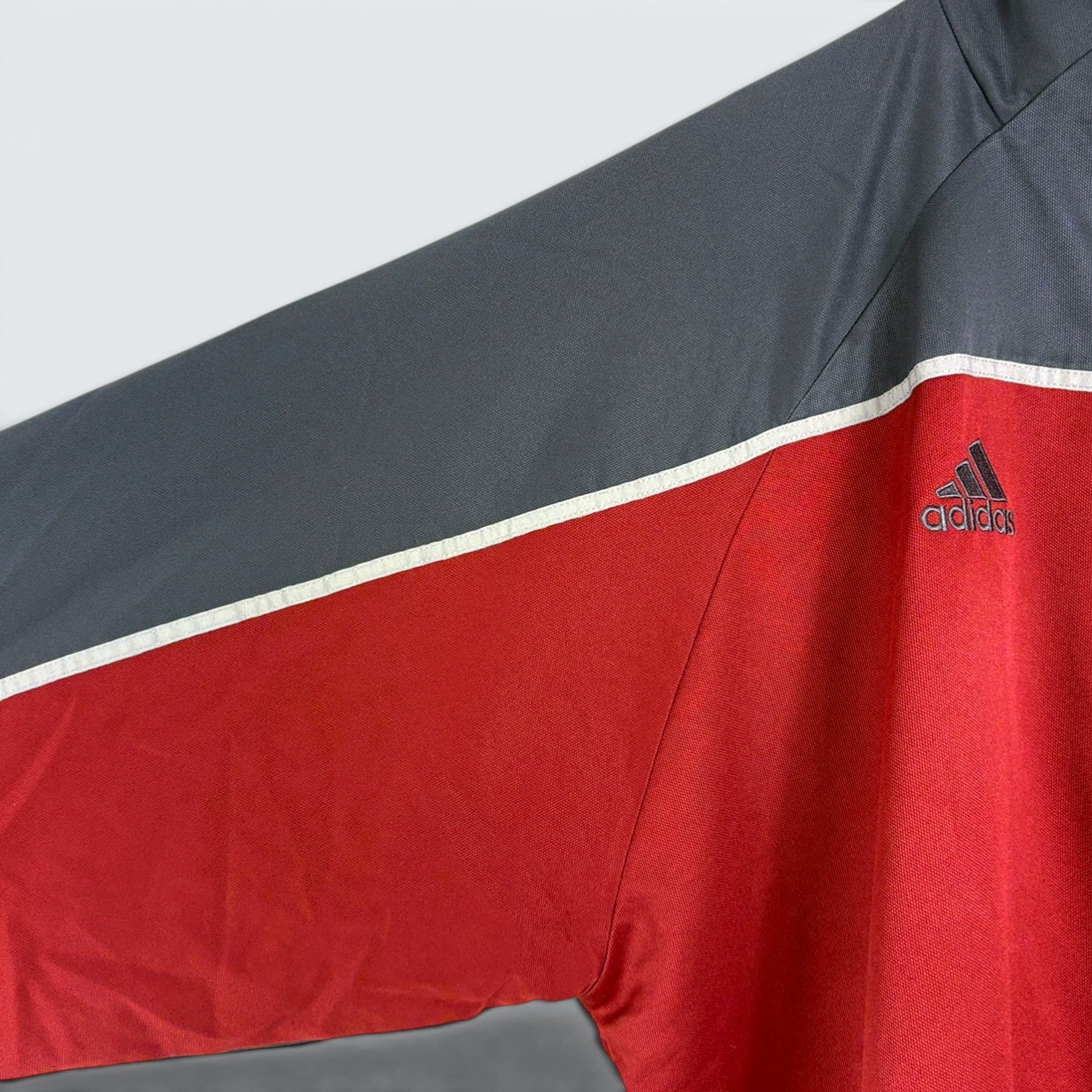 Adidas Vintage Trainingsjacke rot L - Vinverse