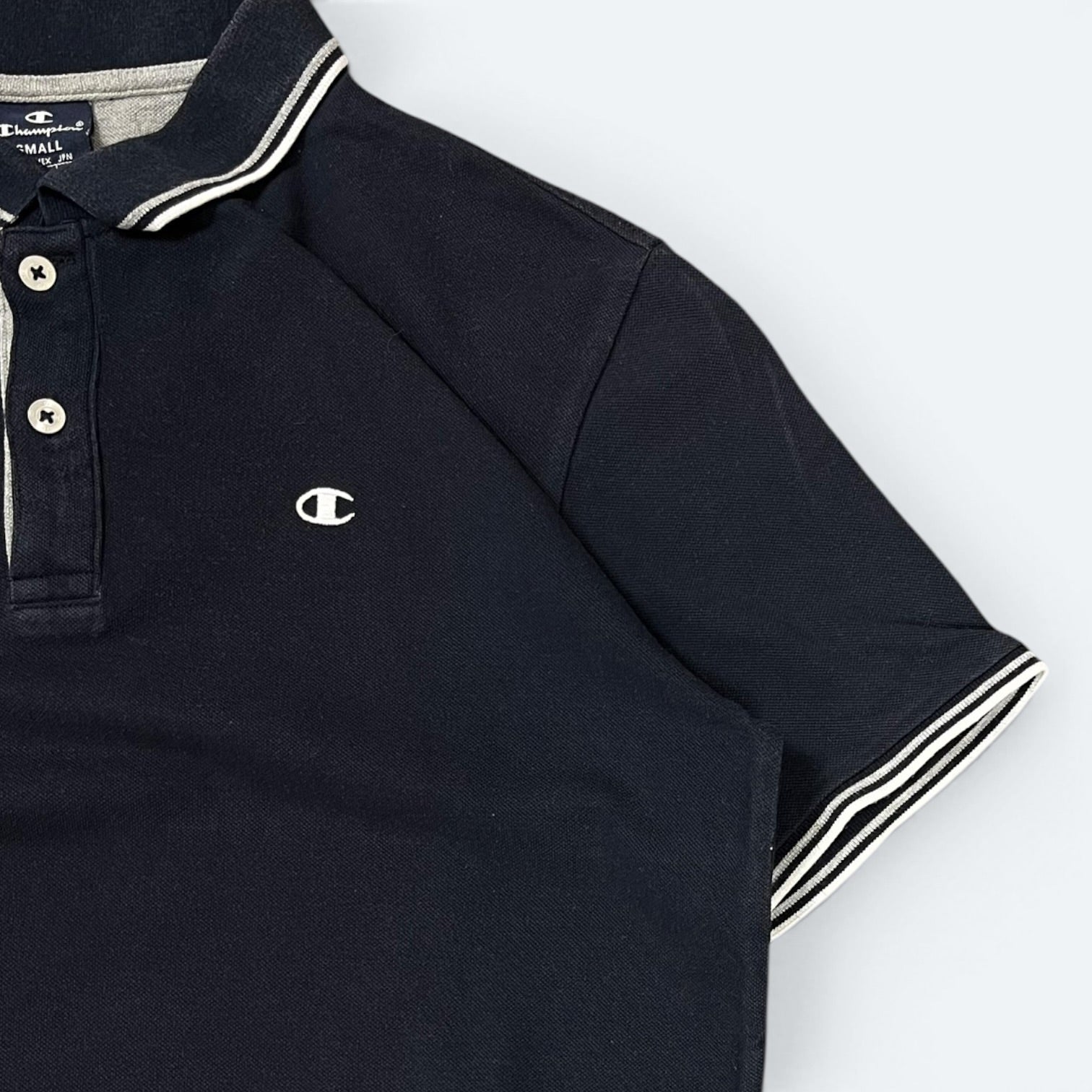 Champion Polo Shirt Schwarz S - Vinverse