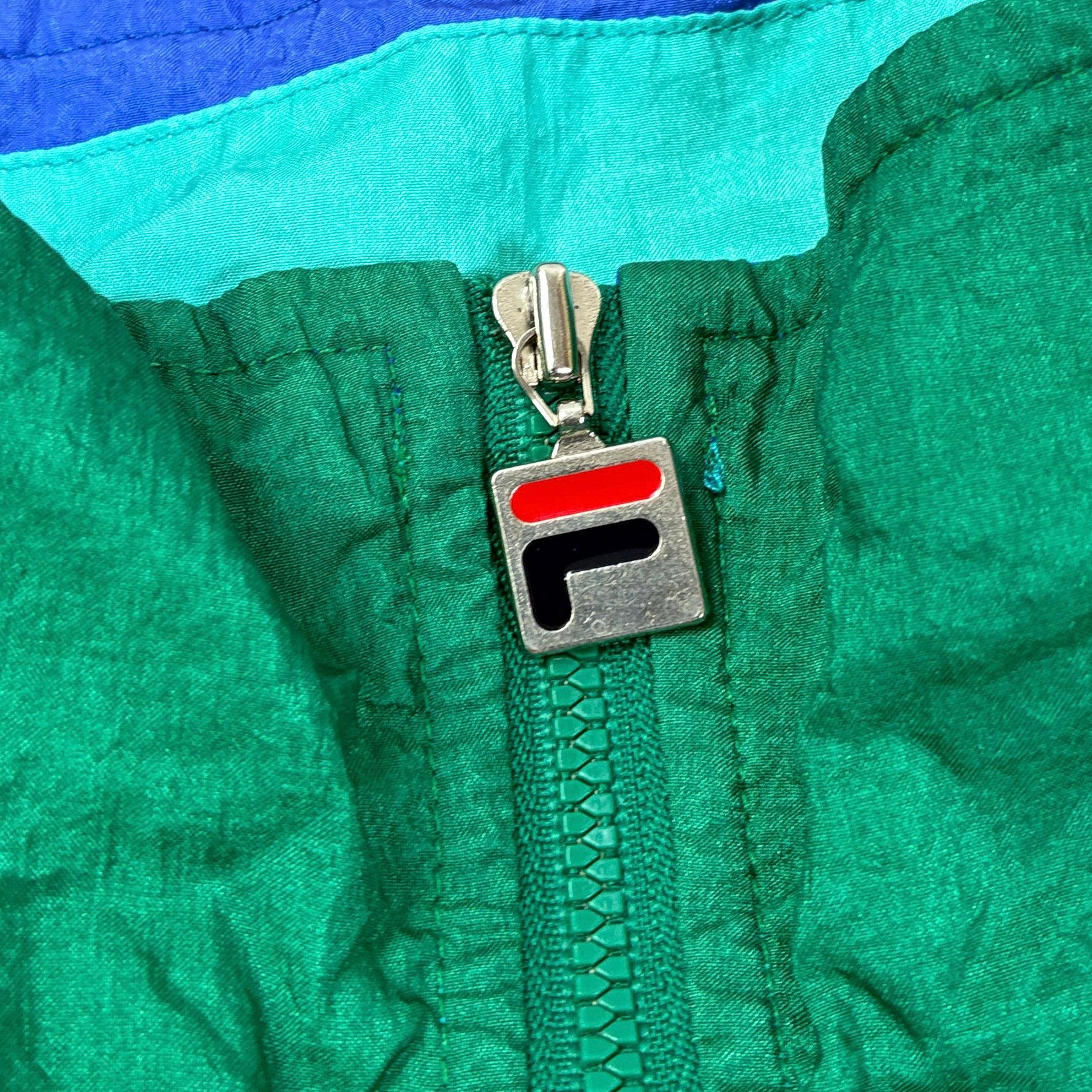 Fila Vintage Trainingsjacke Grün XXL - Vinverse