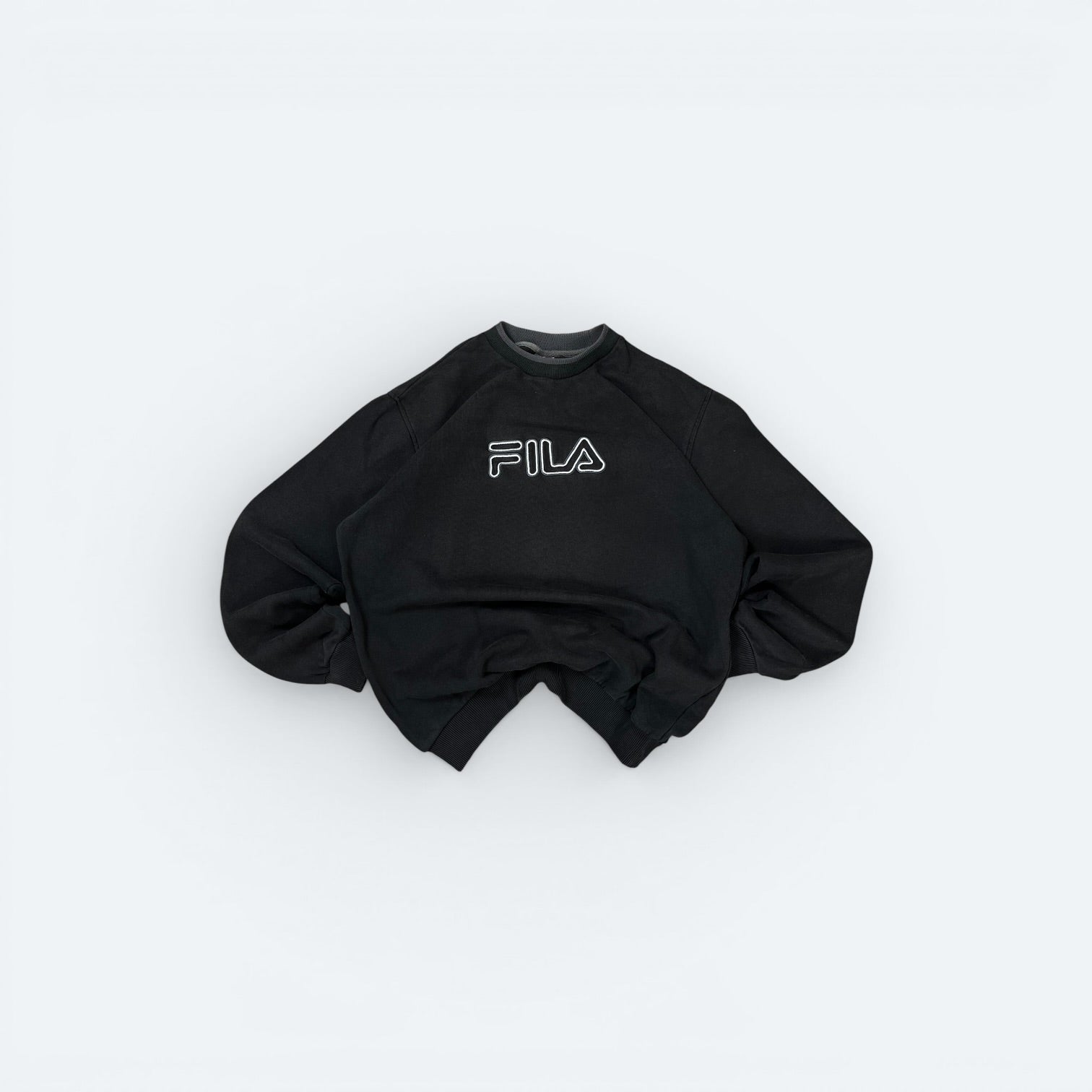 Fila Vintage Sweater Schwarz S - Vinverse