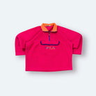 Fila Magic Line 90s Vintage Fleece Pullover Pink M - Vinverse