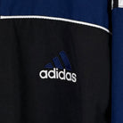 Adidas Vintage Trainingsjacke Blau Schwarz M - Vinverse