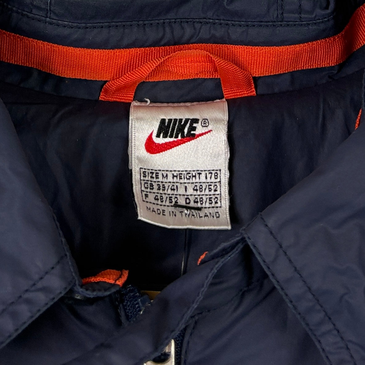 Nike Vintage Trainingsjacke Grau M - Vinverse