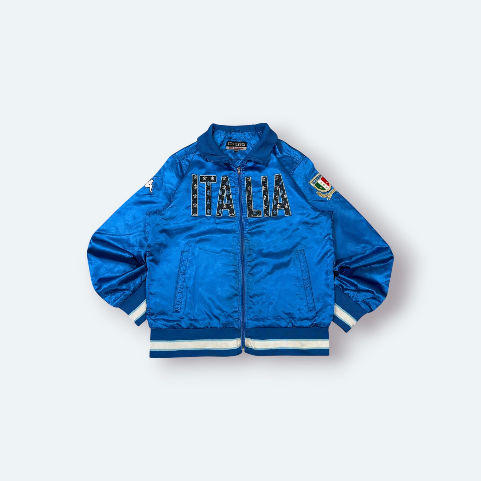 Kappa Vintage Trainingsjacke Blau XX Large