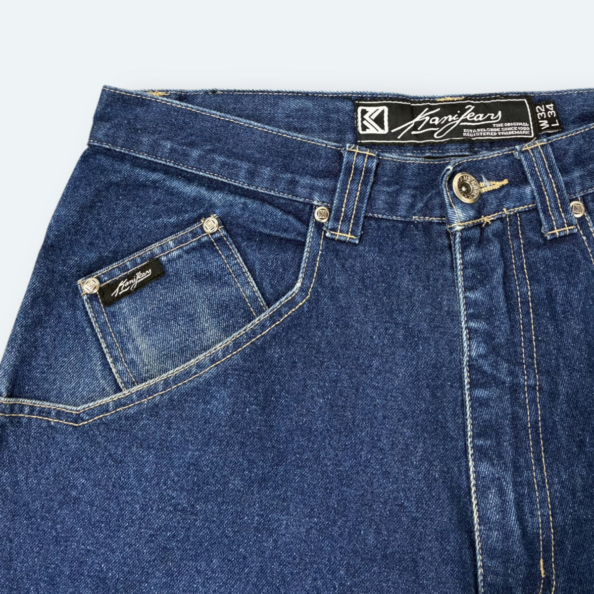 Karl Kani Vintage Jeans Blau W32/L34 – Foto 5