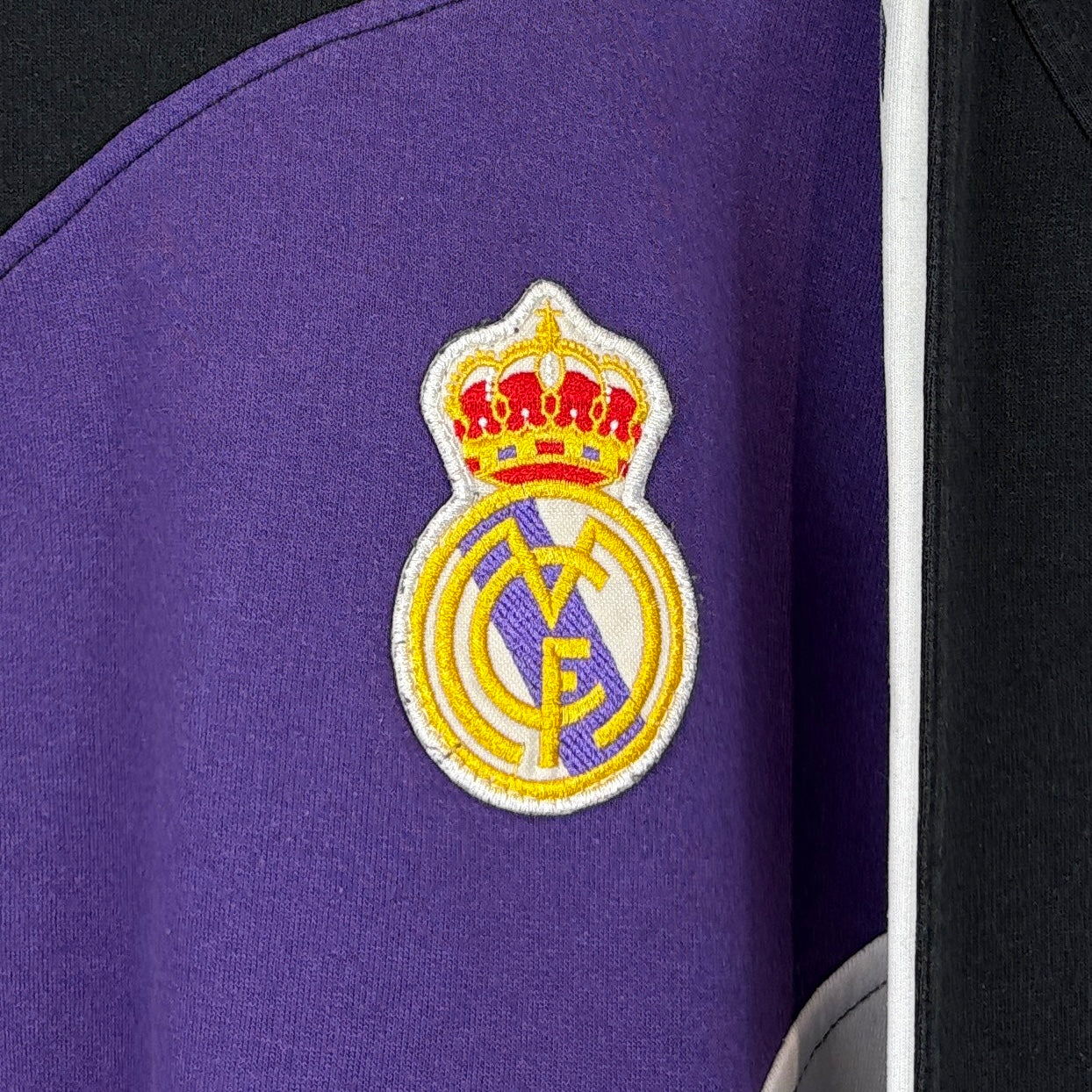 Kelme Vintage Real Madrid Trainingsjacke Lila XL – Foto 2