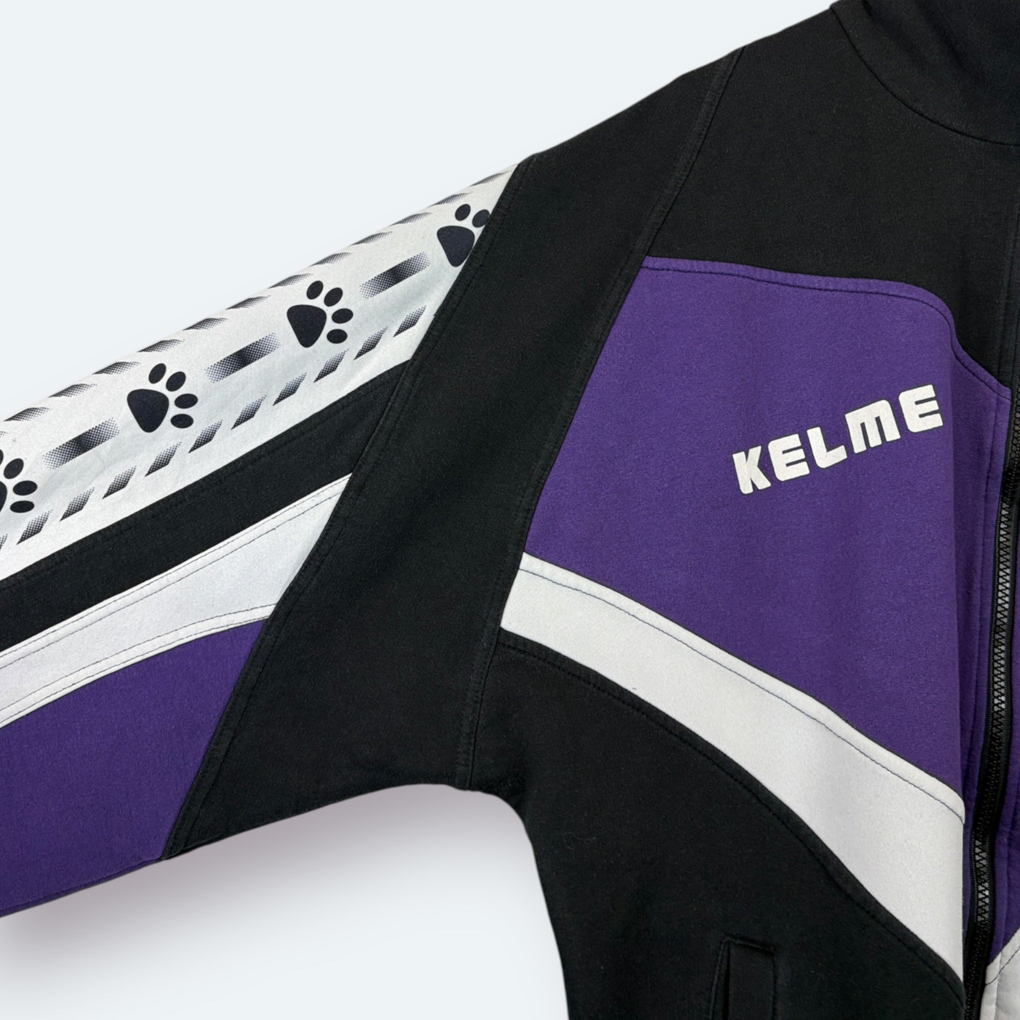 Kelme Vintage Real Madrid Trainingsjacke Lila XL – Foto 4
