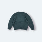 Lacoste Vintage Strickpullover gerippt Grün M – Foto 6