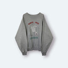 Lacoste Vintage Sweater Graphic Print Grau L