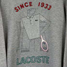 Lacoste Vintage Sweater Graphic Print Grau L – Foto 2