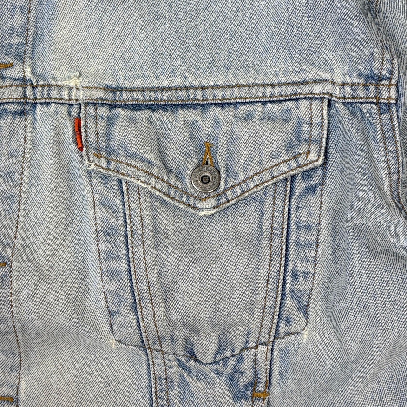 Levis Vintage Jeans Jacke Blau L – Foto 3