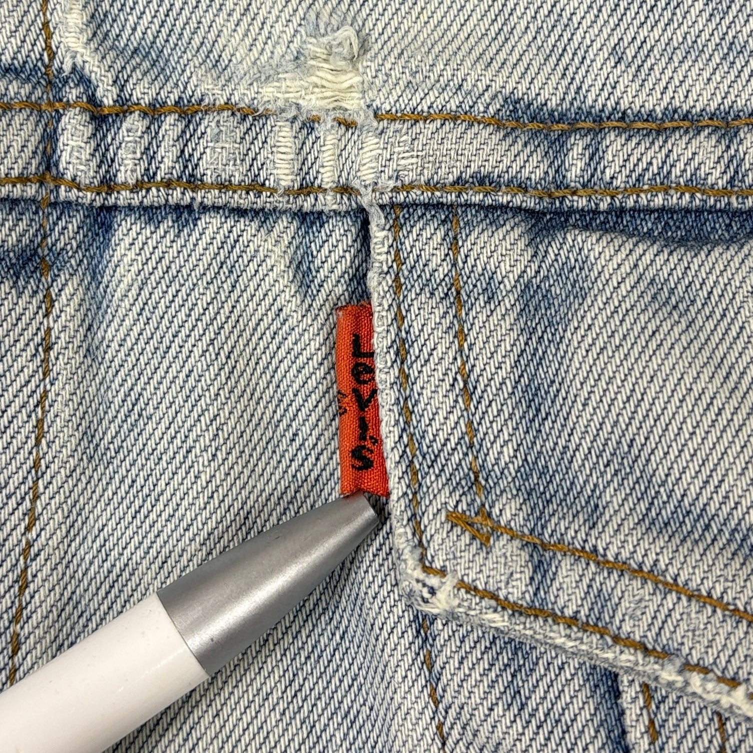 Levis Vintage Jeans Jacke Blau L – Foto 5