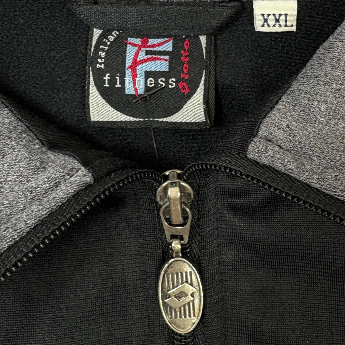 Lotto Vintage Trainingsjacke Schwarz XXL – Foto 4