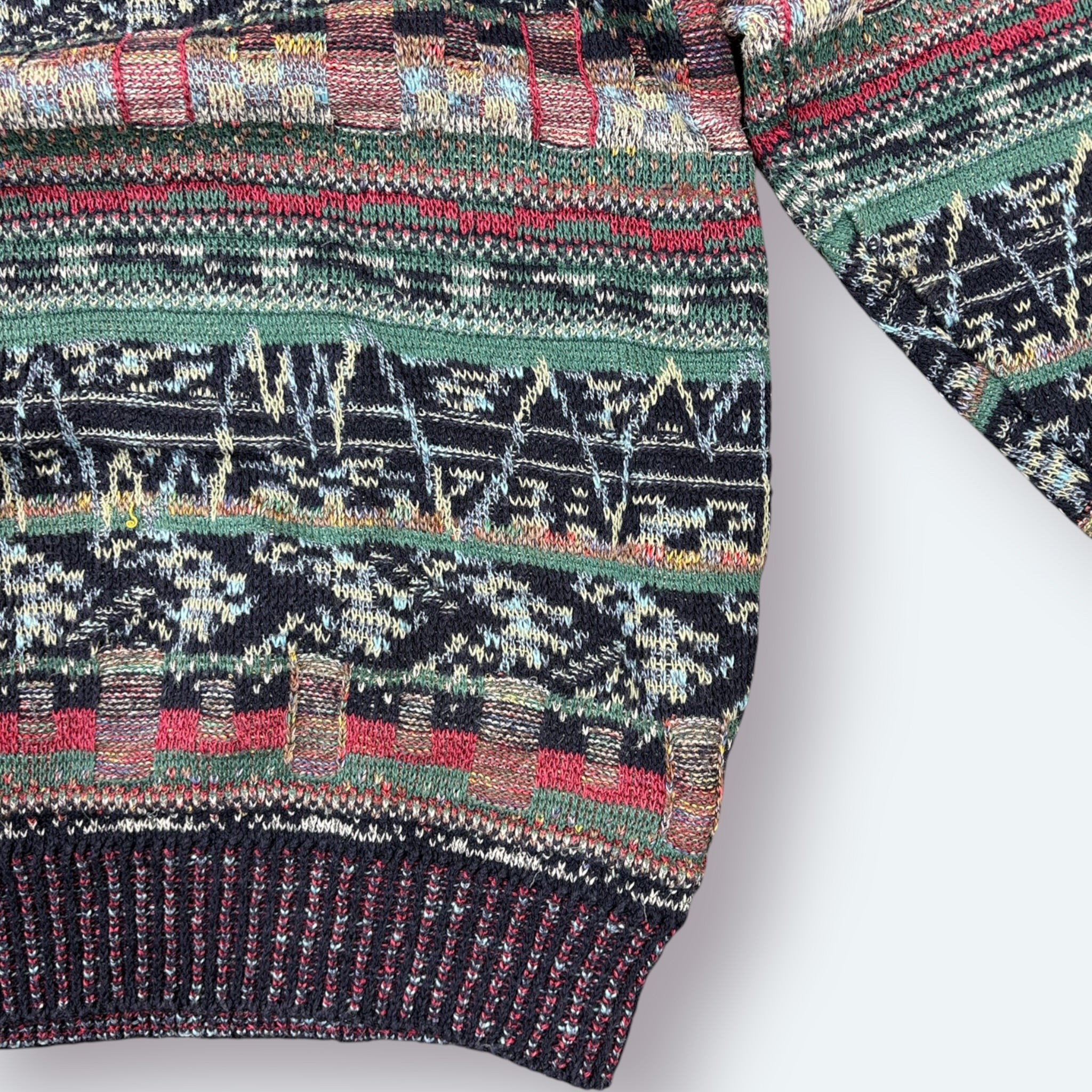 Marc René Vintage Strickpullover Bunt L – Foto 2